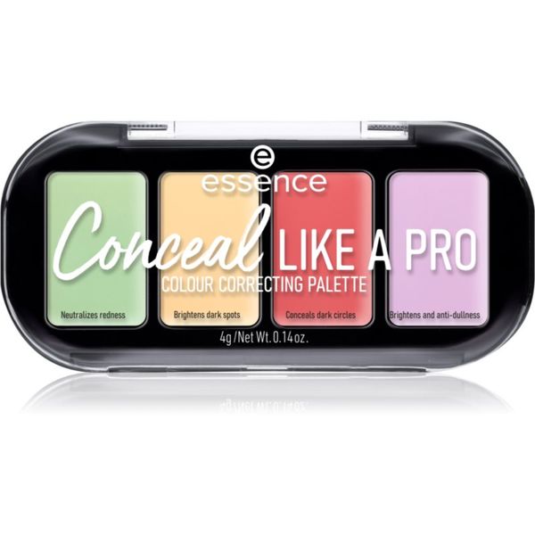 Essence Essence CONCEAL like a PRO paleta korektora 4 g