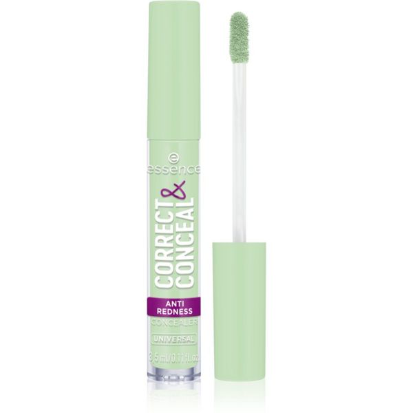 essence essence CORRECT & CONCEAL korektor protiv crvenila nijansa 100 Universal 100 ml