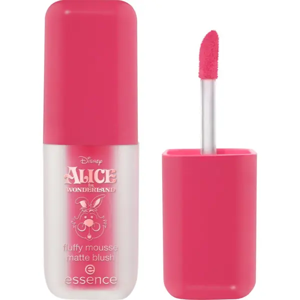 essence essence Disney Alice in Wonderland tekuće rumenilo s mat efektom nijansa 02 - So Paw-Dorable 3.7 g