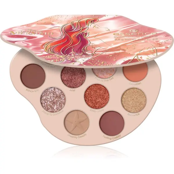 essence essence Disney The Little Mermaid paleta sjenila za oči nijansa 8.8 g