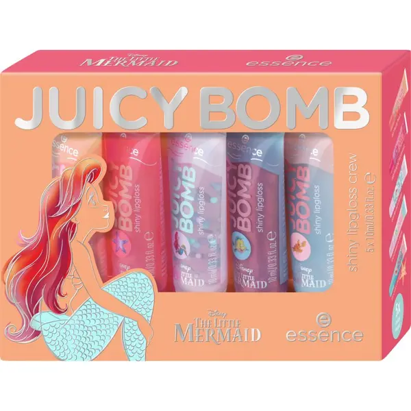 essence essence Disney The Little Mermaid set za usne za blistavi sjaj