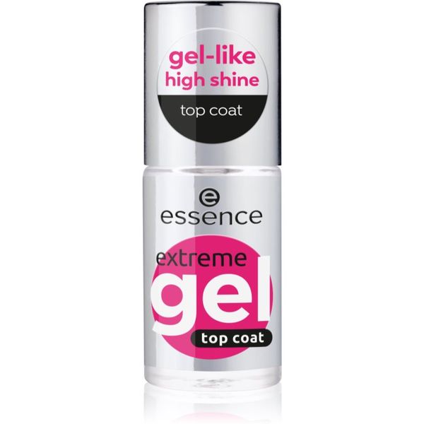 essence essence Extreme Gel završni gel lak za nokte nijansa 01 Gloss to Glow 8 ml