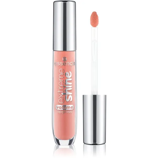 essence essence Extreme Shine sjajilo za usne za veći volumen nijansa 12 Dazzling Apricot 5 ml