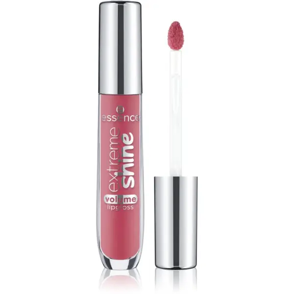essence essence Extreme Shine sjajilo za usne za veći volumen nijansa 18 Flaming Rose 5 ml