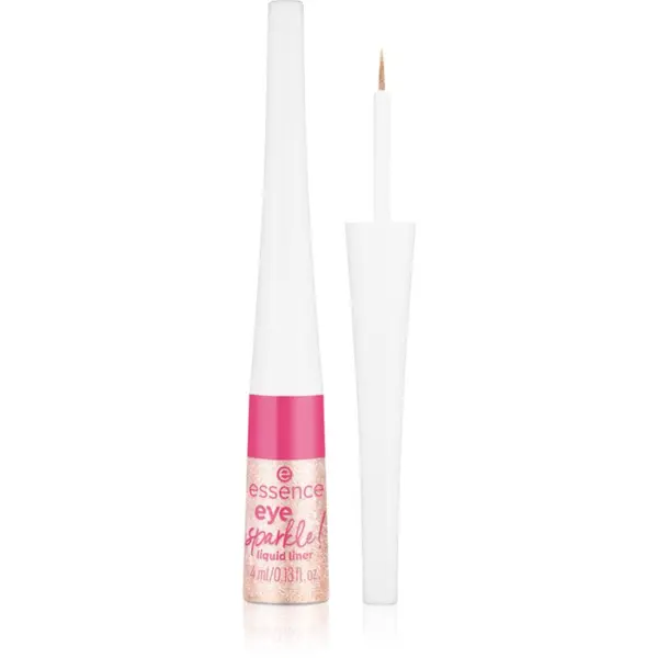 essence essence eye sparkle! tekući eyelineri sa šljokicama nijansa 01 Sparkling Lights 4 ml