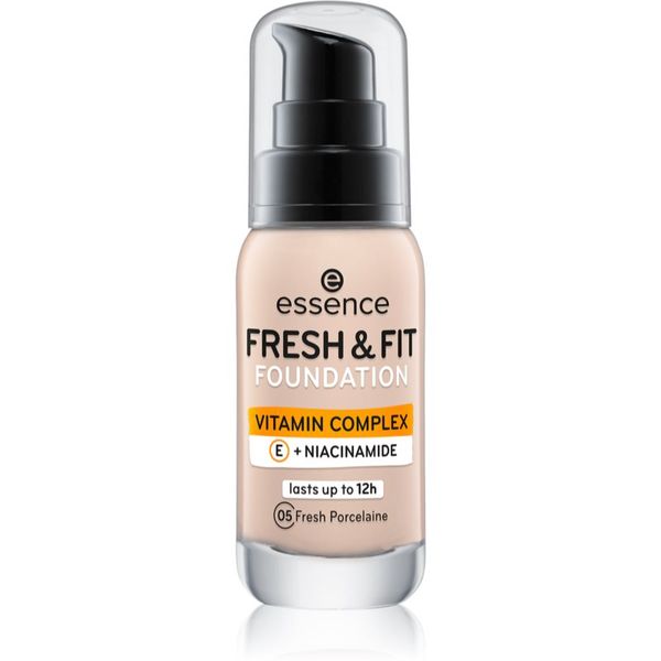 Essence Essence Fresh & Fit tekući puder nijansa 05 Fresh Porcelaine 30 ml