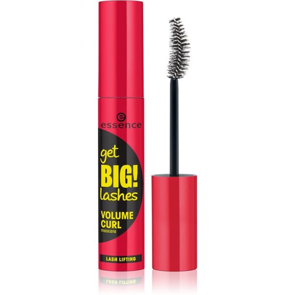 Essence Essence Get BIG! Lashes maskara za volumen i uvijanje trepavica nijansa 01 Black 12 ml