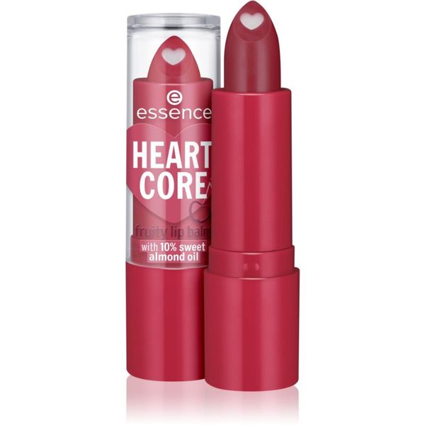 Essence Essence HEART CORE balzam za usne nijansa 01 Cherry 3 g