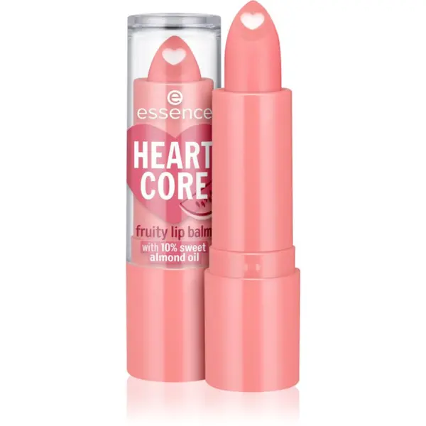 essence essence HEART CORE balzam za usne nijansa 03 Melon 3 g