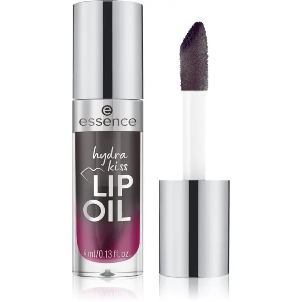 essence essence Hydra Kiss hidratantno ulje za usne nijansa 05 Midnight Mystery 4 ml
