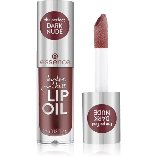 essence essence Hydra Kiss hidratantno ulje za usne nijansa 08 Mocha Glow 4 ml