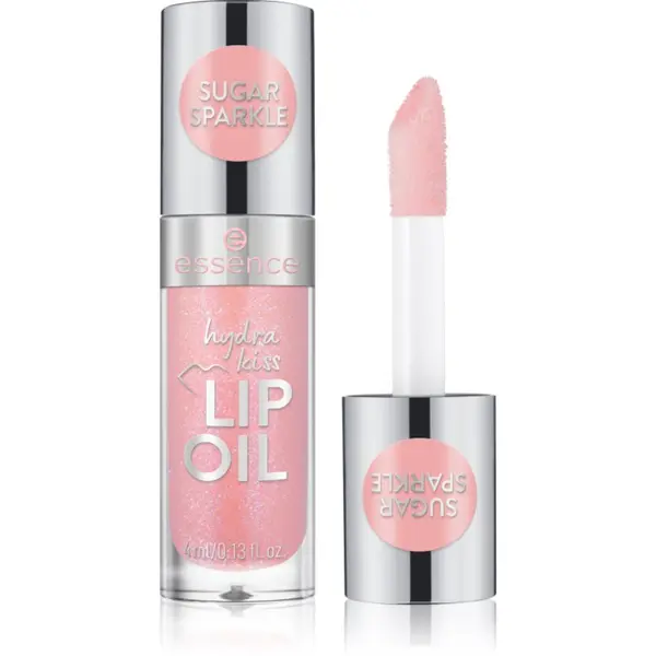 essence essence Hydra Kiss hidratantno ulje za usne nijansa 10 Sugar Sparkle 4 ml