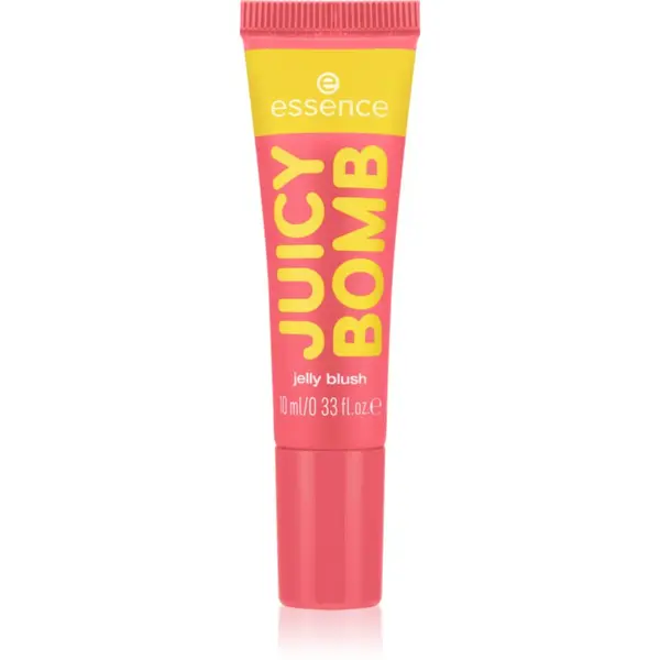 essence essence Juicy Bomb Party rumenilo s teksturom gela nijansa 02 Peach Passion 10 ml