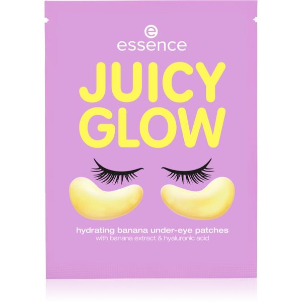 Essence Essence JUICY GLOW BANANA maska za oči za okoloočno područje 2 kom