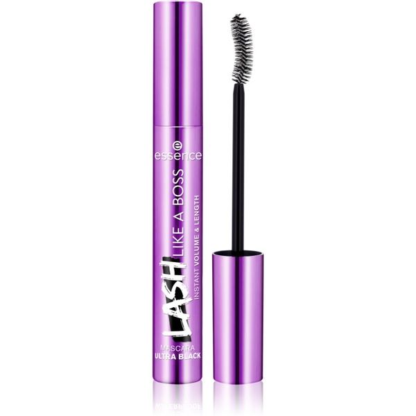Essence Essence Lash Like a Boss maskara za volumen, dužinu i odvajanje trepavica nijansa Ultra Black 9,5 ml