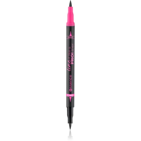 essence essence line it like a PRO! tekući eyelineri u olovci nijansa 01 1.2 ml