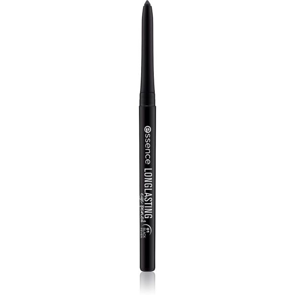 Essence Essence LONG-LASTING olovka za oči nijansa 01 Black Fever 0.28 g