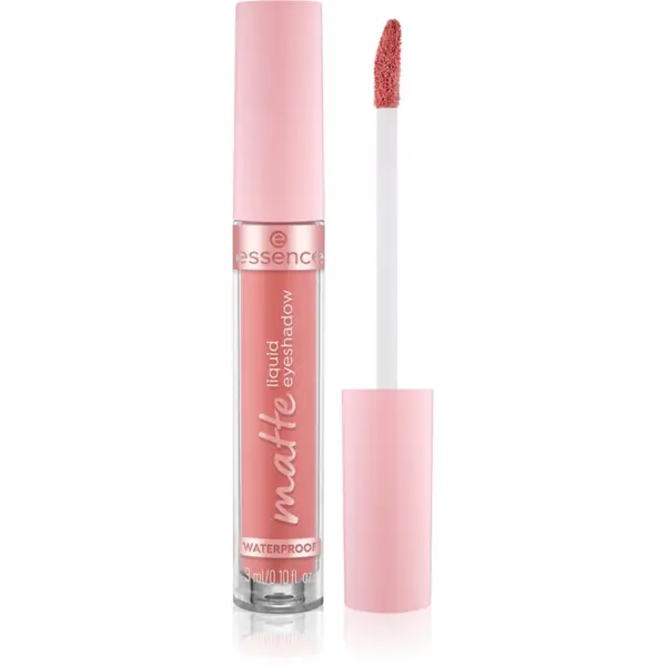 essence essence Matte tekuće sjenilo za oči nijansa 03 Peach Pop 3 ml