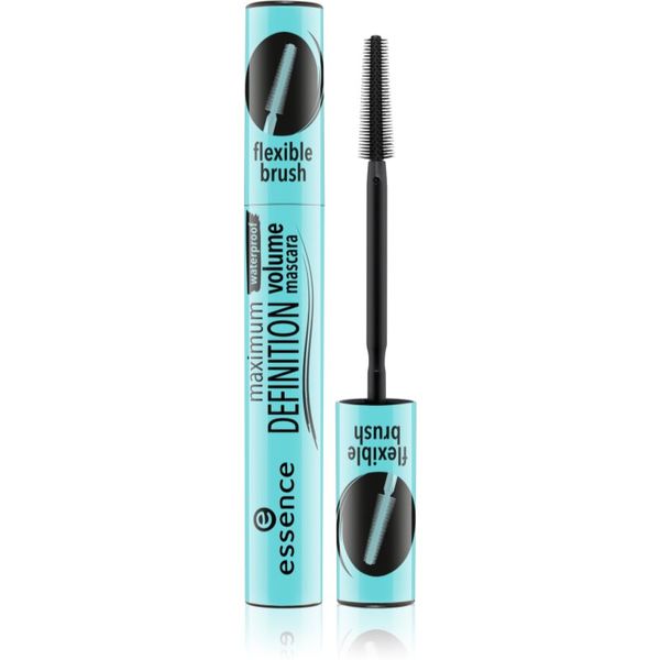 Essence Essence Maximum DEFINITION vodootporna maskara za volumen nijansa Black 8 ml