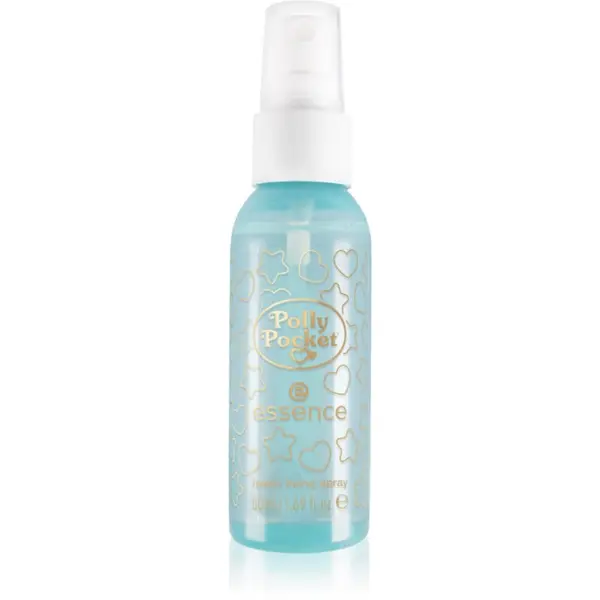 essence essence Polly Pocket sprej za fiksiranje šminke s hidratantnim učinkom 01 I'm Not Small, I'm Fun Size! 50 ml