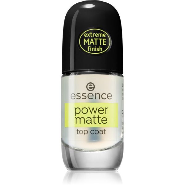Essence Essence Power Matte gelasti nadlak za matni izgled 8 ml