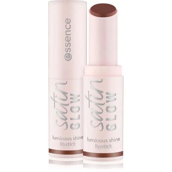 essence essence satin GLOW Kremasti ruž sa satenskim odsjajem nijansa 06 Deja-brew 3.5 g