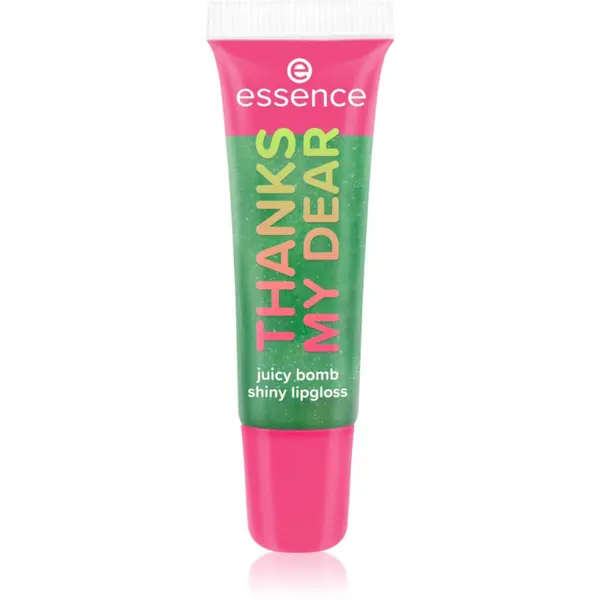 essence essence Say It With Juicy Thanks My Dear svjetlucavo sjajilo za usne nijansa 03 Glowy Gummy 10 ml