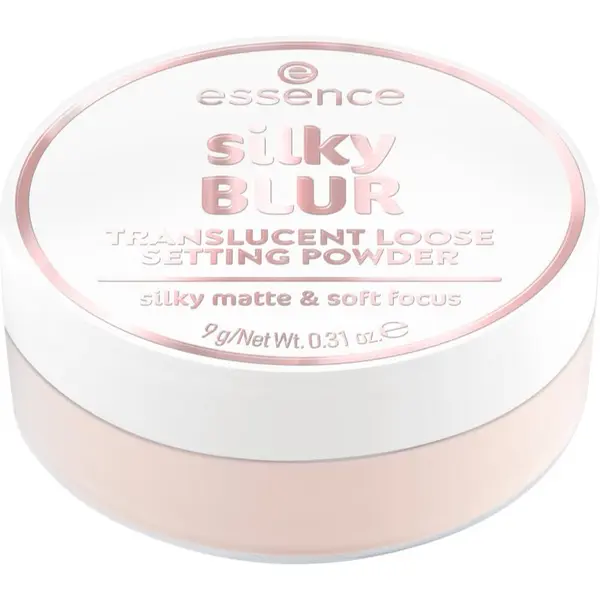 essence essence silky BLUR puder za fiksiranje u prahu s mat učinkom nijansa 10 9 g