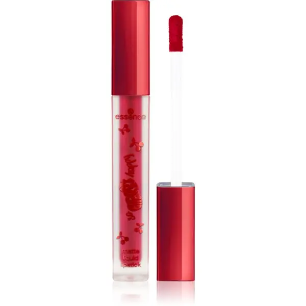 essence essence SO CHERRY happy mat tekući ruž za usne nijansa 01 Cherry Kisses 4 ml