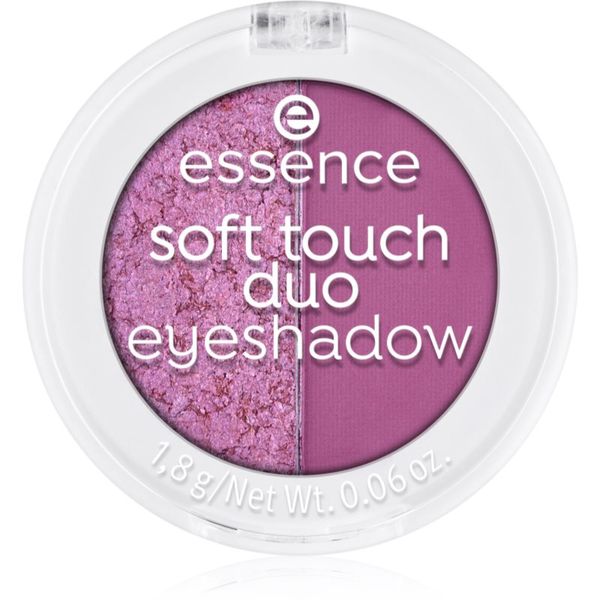 essence essence Soft Touch Duo sjenilo za oči nijansa 02 Berry Crush 1 g