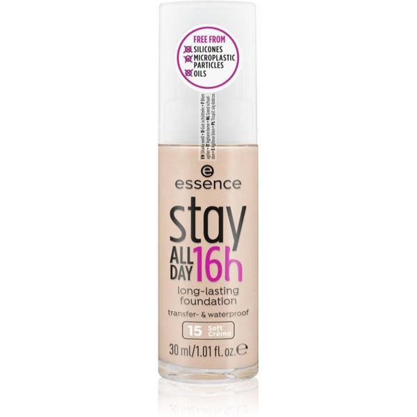 Essence Essence Stay ALL DAY 16h vodootporni puder nijansa 15 Soft Creme 30 ml