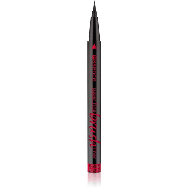 Essence Essence Super Fine Brush Liner tuš za oči u flomasteru nijansa Black 0,7 g