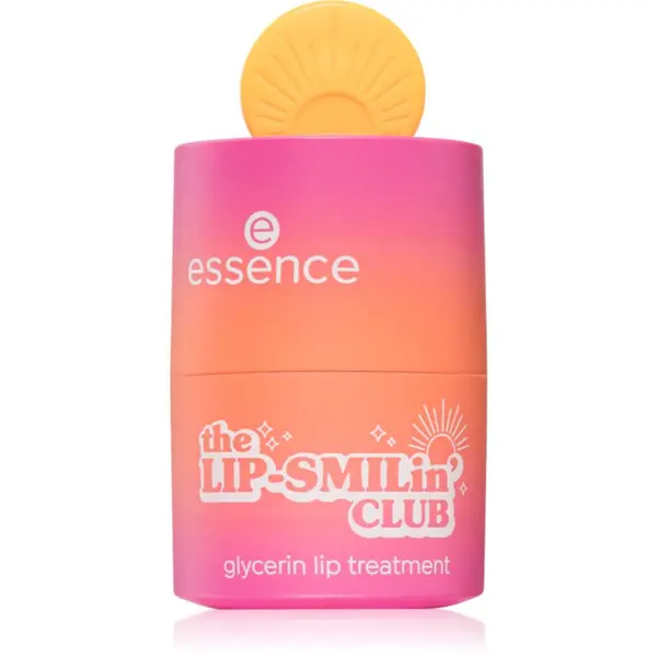essence essence the LIP-SMILIN' CLUB balzam za usne s glicerinom nijansa 01 Sunshine Mood: On! 12 g