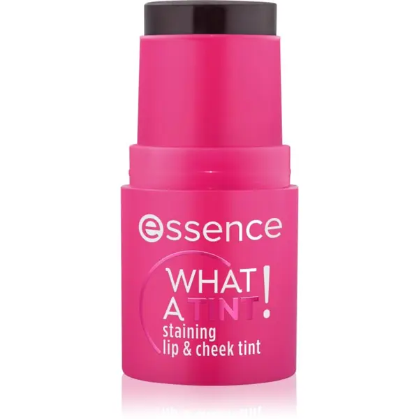 essence essence WHAT A TINT! multifunkcionalna šminka za usne i lice nijansa 10 Raspberry Vibes 5 g