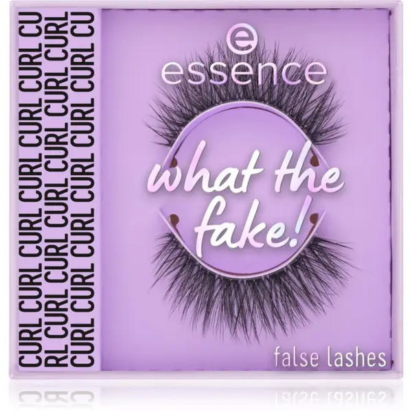 essence essence WHAT THE FAKE! umjetne trepavice Dramatic Curl 1 par