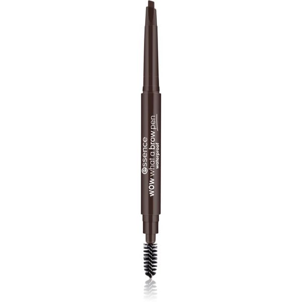 Essence Essence WOW What a Brow olovka za obrve sa četkicom nijansa 04 Black-Brown 0,2 g