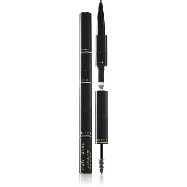 Estée Lauder Estée Lauder BrowPerfect 3D All-in-One Styler olovka za obrve 3 u 1 nijansa Blackened Brown 2,07 g