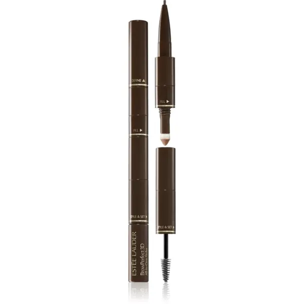 Estée Lauder Estée Lauder BrowPerfect 3D All-in-One Styler olovka za obrve 3 u 1 nijansa Cool Brown 2,07 g