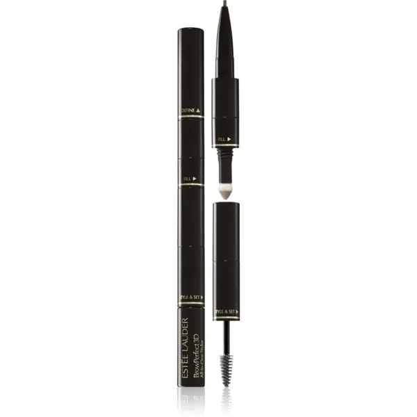 Estée Lauder Estée Lauder BrowPerfect 3D All-in-One Styler olovka za obrve 3 u 1 nijansa Dark Brunette 2,07 g