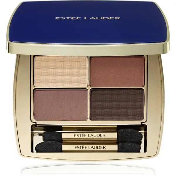 Estée Lauder Estée Lauder Pure Color The Essential Eyeshadow Quad paleta sjenila za oči s aplikatorom nijansa Gallery Hop 4 g