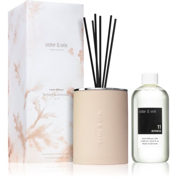 ester & erik ester & erik room diffuser juniper & artemisia (no. 11) aroma difuzer s punjenjem 300 ml