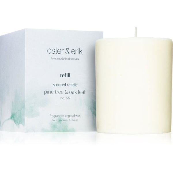 ester & erik ester & erik scented candle pine tree & oak leaf (no. 66) mirisna svijeća zamjensko punjenje 350 g