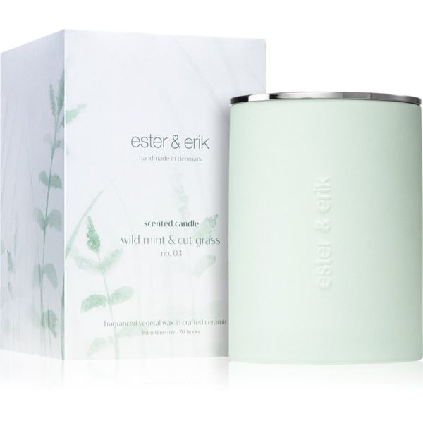 ester & erik ester & erik scented candle wild mint & cut grass (no. 03) mirisna svijeća 350 g