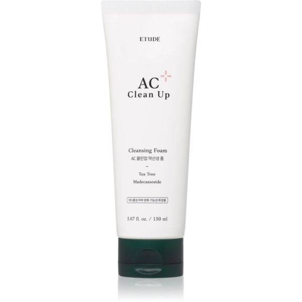 ETUDE ETUDE AC Clean Up Cleansing Foam pjena za čišćenje za problematično lice, akne 150 ml