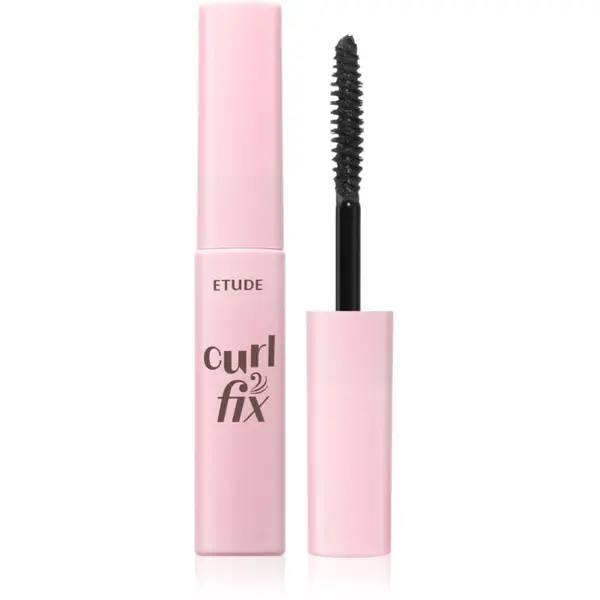 ETUDE ETUDE Curl Fix Mascara Mini vodootporna maskara za volumen i uvijanje trepavica nijansa 02 Brown 4 g