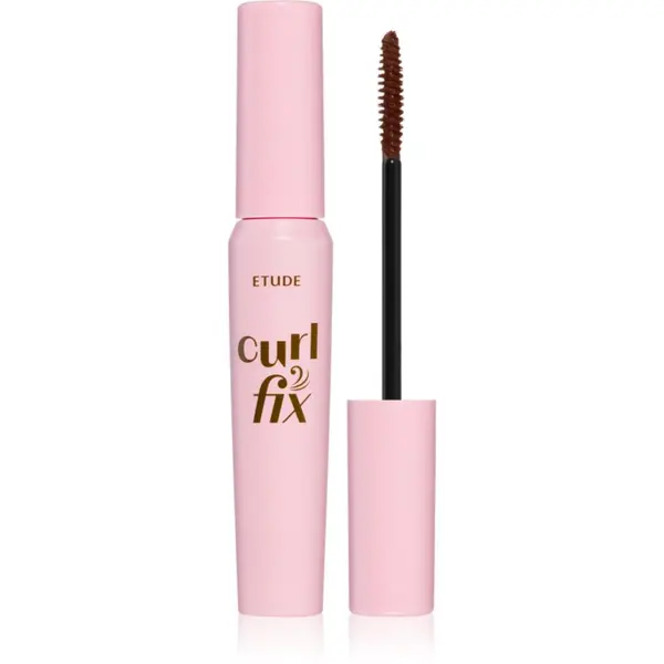 ETUDE ETUDE Curl Fix Mascara vodootporna maskara za volumen i uvijanje trepavica nijansa 02 Brown 8 g
