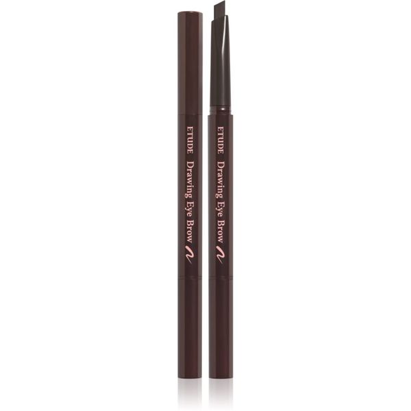 ETUDE ETUDE Drawing Eye Brow olovka za obrve sa četkicom nijansa #1 Dark Brown 0,25 g
