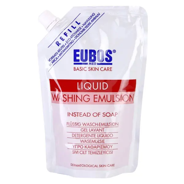 Eubos Eubos Basic Skin Care Red emulzija za čišćenje zamjensko punjenje 400 ml