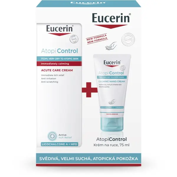 Eucerin Eucerin AtopiControl Acute poklon set za suhu kožu sklonu svrbežu