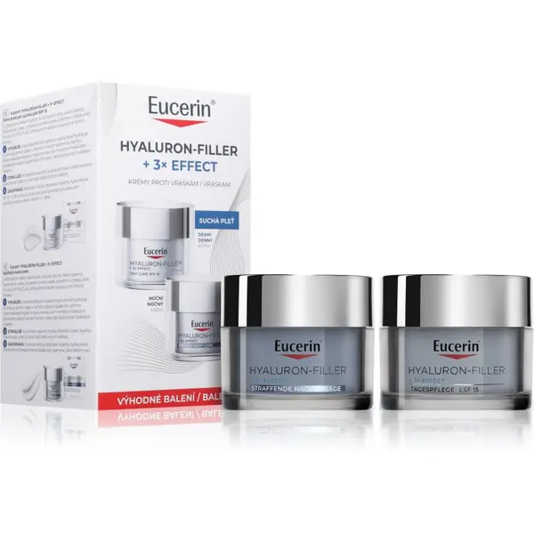 Eucerin Eucerin Hyaluron-Filler + 3x Effect njega protiv bora ekonomično pakiranje